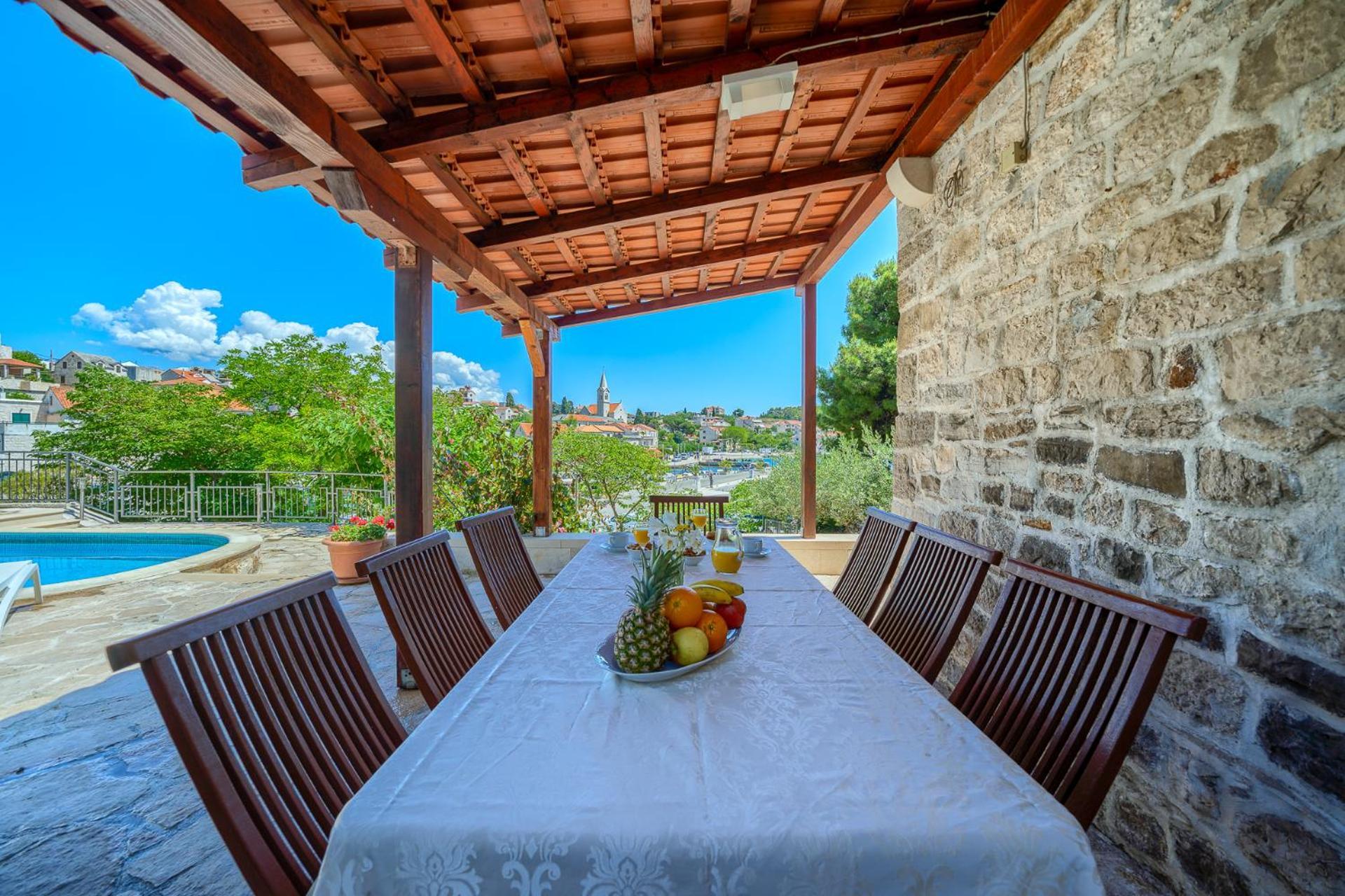 Villa Bonaca Perfect Location For A Holiday With Friends Or Family, Heated Pool Sumartin Eksteriør bilde