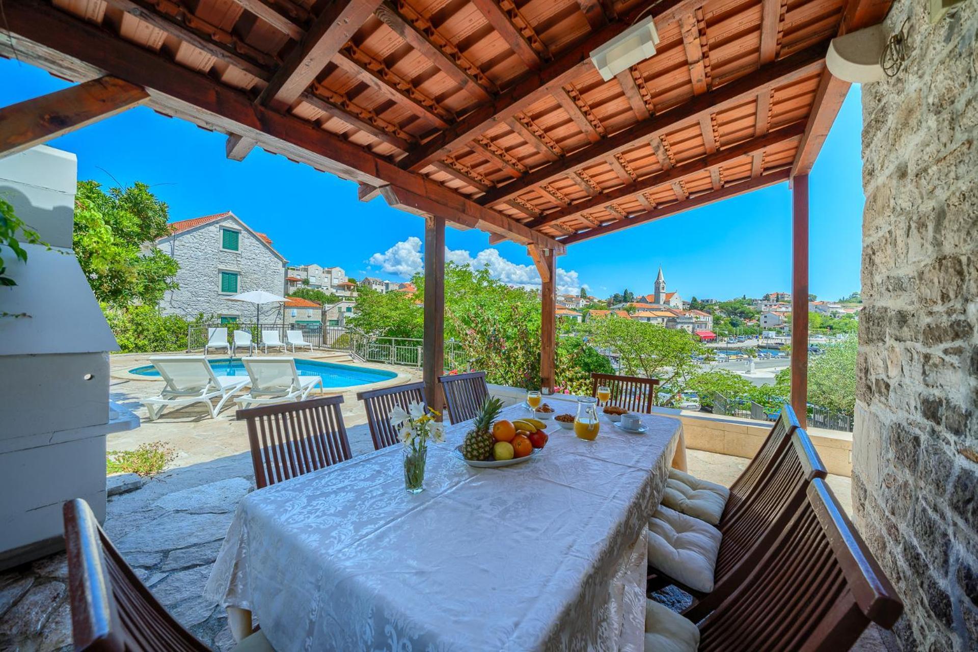 Villa Bonaca Perfect Location For A Holiday With Friends Or Family, Heated Pool Sumartin Eksteriør bilde